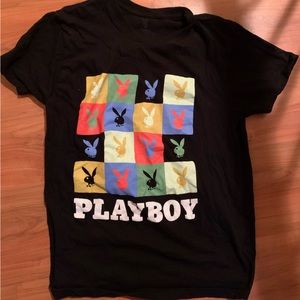 official playboy men’s medium graphic shirt